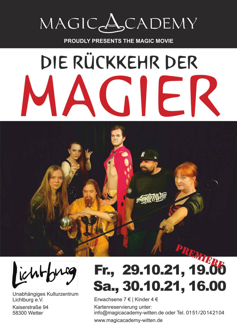 „Die Rückkehr der Magier“: Magic Academy bringt Zaubertheater als Film ins Kino 