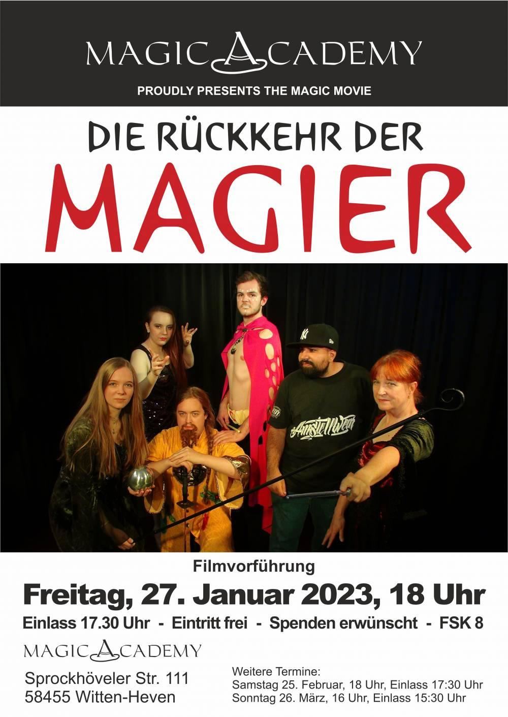 „Die Rückkehr der Magier“: Magic Academy bringt Zaubertheater als Film ins Kino 